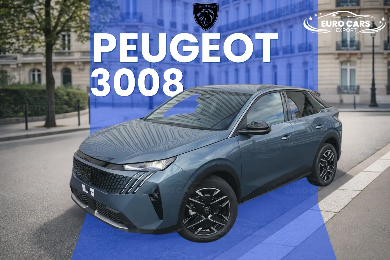 PEUGEOT 3008 GT 1.6 180CV BVA BLEU INGARO